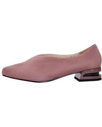 CESARE GASPARI - Spitz Zulaufende Wildleder Ballerinas - Lyst