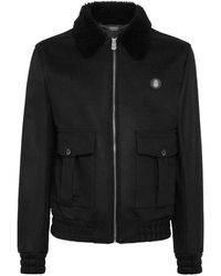 Billionaire - Shearling Wolljacke - Lyst