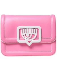 Chiara Ferragni - Fuchsia Eye Logo Crossbody Tasche - Lyst