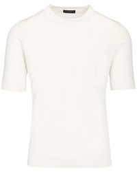 Ballantyne - Slim Fit Ice Cotton Knit T-Shirt - Lyst