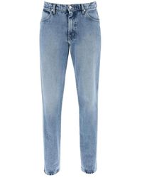 Bally - Vintage-gewaschene straight cut jeans - Lyst