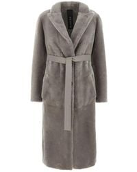 Blancha - Lammy Coat - Lyst