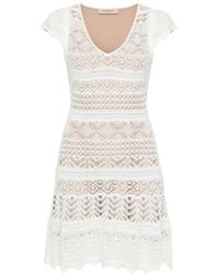 Twin Set - Dresses > day dresses > knitted dresses - Lyst