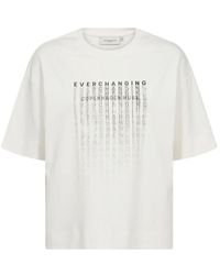 Copenhagen Muse - Jet stream top mit logodruck - Lyst