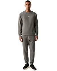 EA7 - Fitness ,Grijs ,Katoen Trainingsset - Lyst