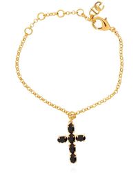 Dolce & Gabbana - Pulsera Cross - Lyst
