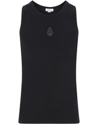 McQueen - Sleeveless Tops - Lyst