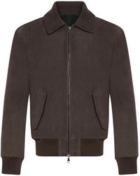 Franzese Collection - Jassen ,Bruin ,Wol Bugatti Jacket - Lyst