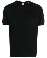 Aspesi - Schwarzes t-shirt für männer,weißes tshirt 01072,blaues casual t-shirt für männer,marine tshirt - Lyst