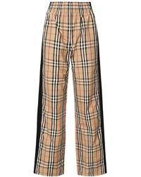 Burberry - Straight Trousers - Lyst