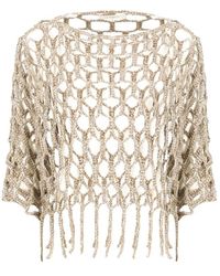Antonelli - Knitwear > round-neck knitwear - Lyst