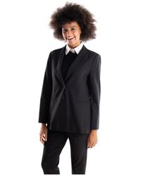 Marella - Jassen ,Zwart ,Leer Blazers - Lyst