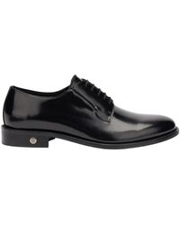 Roberto Cavalli - Schwarze Loafers Mit Glänzendem Finish - Lyst