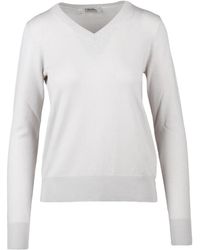 Max Mara - Idoneo Pullover A V - Lyst