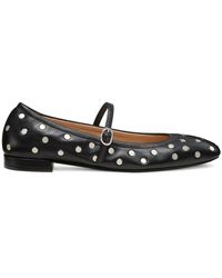 Stuart Weitzman - Claris Stud Ballet Flat - Lyst