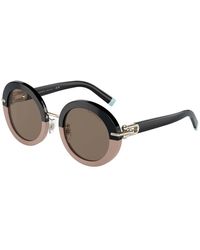 Tiffany & Co. - Gafas de sol negro nude/marrón tf 4201 - Lyst