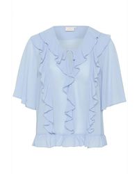 Kaffe - Feminine Bluse Mit Rüschen-Details - Lyst