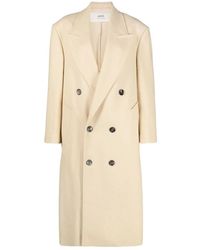 Ami Paris - Coats > double-breasted coats - Lyst
