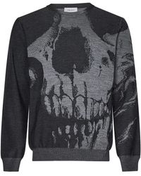 McQueen - Round-Neck Knitwear - Lyst