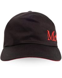 McQueen - Accessoires ,Zwart ,Katoen Baseballpet - Lyst