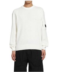 C.P. Company - Round-Neck Knitwear - Lyst