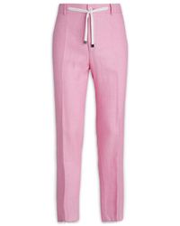 Brian Dales - Broeken ,Roze ,Stijlvolle Broek - Lyst
