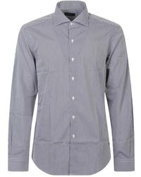 Fay - Camicia A Quadri - Lyst