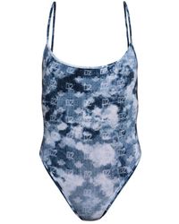DSquared² - Badmode ,Blauw ,Swimwear - Lyst
