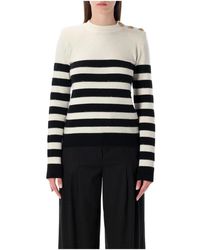 Balmain - Round-Neck Knitwear - Lyst