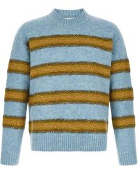 Dries Van Noten - Truien & Vesten ,Blauw ,Wol Master Sweater - Lyst
