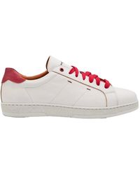 Exton - Leather Sneakers - Lyst