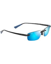 Maui Jim - Blaue sonnenbrille für frauen - Lyst