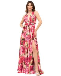 Babylon - Kleedjes ,Roze ,Leer Gowns - Lyst