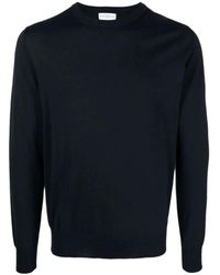 Ballantyne - Marine rundhals pullover,round-neck knitwear - Lyst