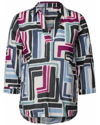 Cecil - Bluse Mit Grafischem Muster - Lyst