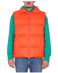 MSGM - High-Neck Zip Vest - Lyst
