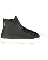 Converse - Schoenen ,Zwart ,Leer Nero Leather Sneaker - Lyst