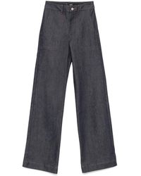 A.P.C. - Jeans ,Blauw ,Katoen Seaside Jeans - Lyst