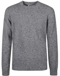 Kangra - Feiner Wollpullover Mit Rundhalsausschnitt - Lyst