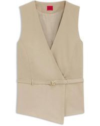 HUGO - Vests - Lyst