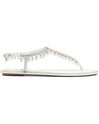 Rene Caovilla - Flat Sandals - Lyst