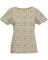Marella - Tops ,Veelkleurig ,Linea Emme T-Shirt - Lyst