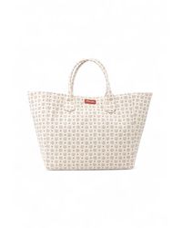 Pollini - Heritage Jacquard Big Tote Bag - Lyst