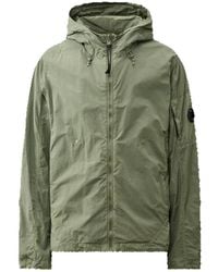 C.P. Company - Flatt Nylon Reversible Hooded Jacket Agave - Lyst