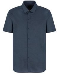 ARMANI EXCHANGE - Short Sleeve Shirts - Lyst