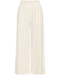Ichi - Wide Trousers - Lyst