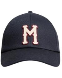 Moncler - Katoenen Gabardine Baseballpet - Lyst