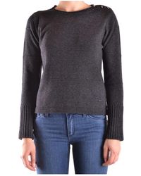 Armani Jeans - Rundhals-Ausschnitt Strickware - Lyst
