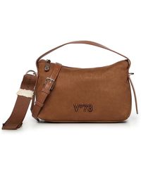 V73 - Tassen ,Bruin ,Leer Danielle Schoudertas - Lyst