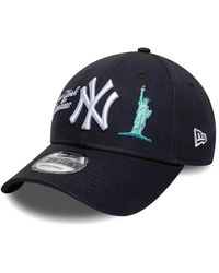 KTZ - Accessoires ,Blauw ,Katoen City Icon Cap - Lyst